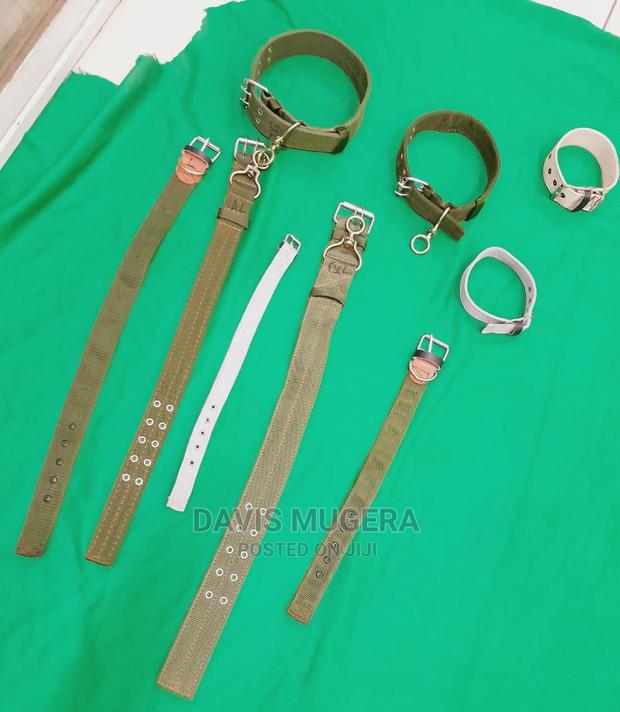 Canvas Dog Collars High Quality in Small Medium and Large - thumbnail 4