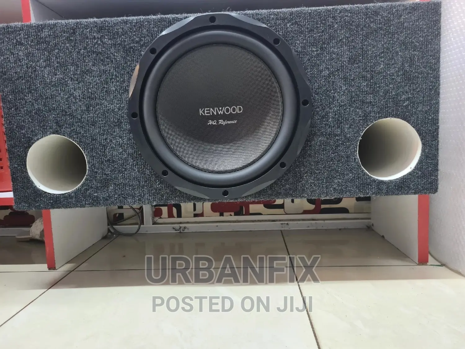 Kenwood HQR 1500 Watts Powerful Bass Subwoofer With Cabinet