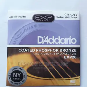 D Addario Bronze Coated Guitar Strings
