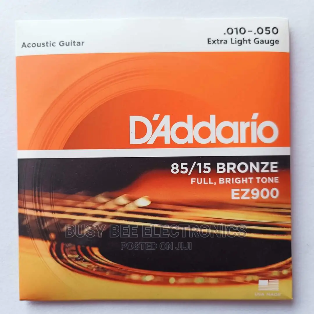 D Addario Bronze Coated Guitar Strings