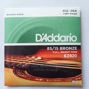 D Addario Bronze Coated Guitar Strings