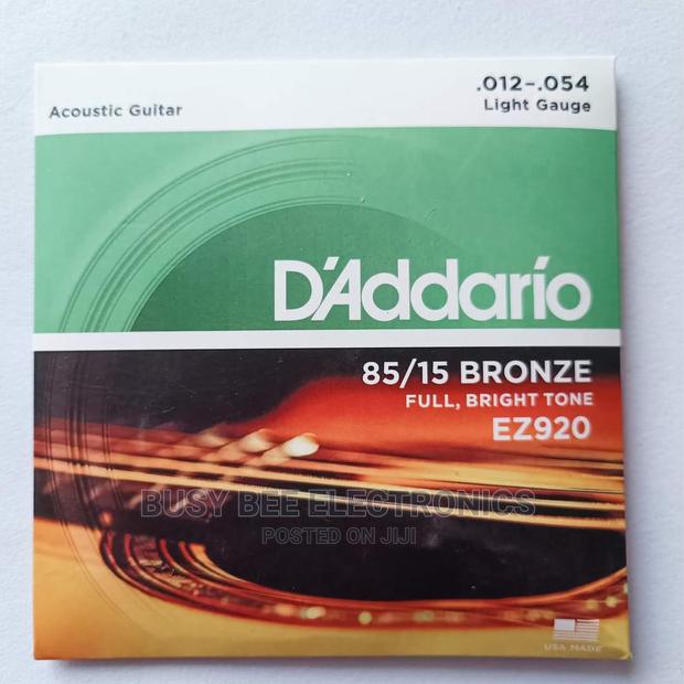 D Addario Bronze Coated Guitar Strings - thumbnail 4