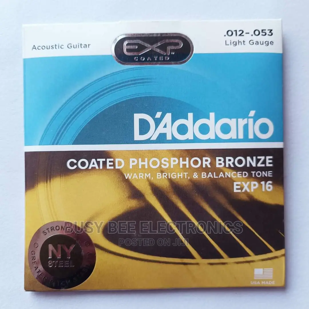 D Addario Bronze Coated Guitar Strings