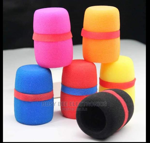 Multicoloured Microphone Sponge - main view