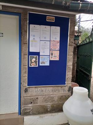 120cm by 90 Cm Noticeboard Free Installation - thumbnail 2