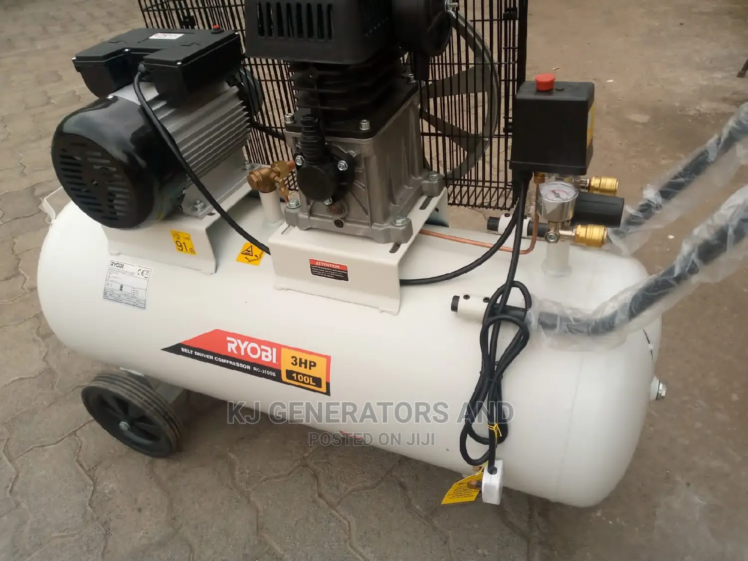 Ryobi Electric Compressor Available -100litres