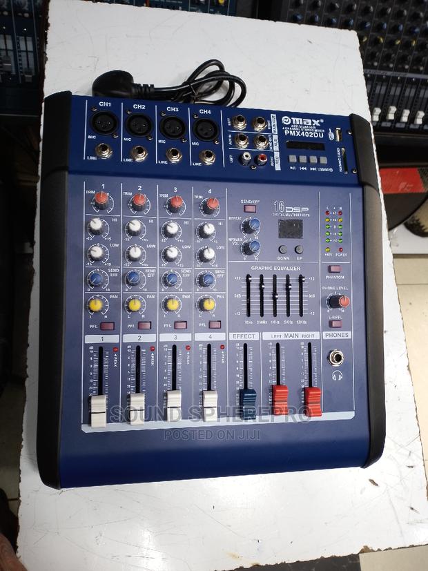 Max 4 Channel Powered Mixer - thumbnail 2