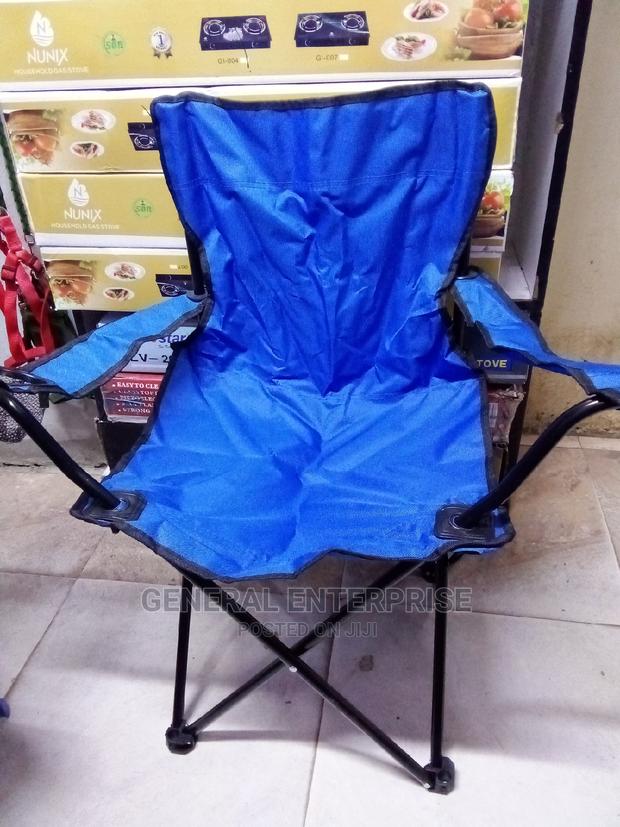 Blue Camping Chair - main view