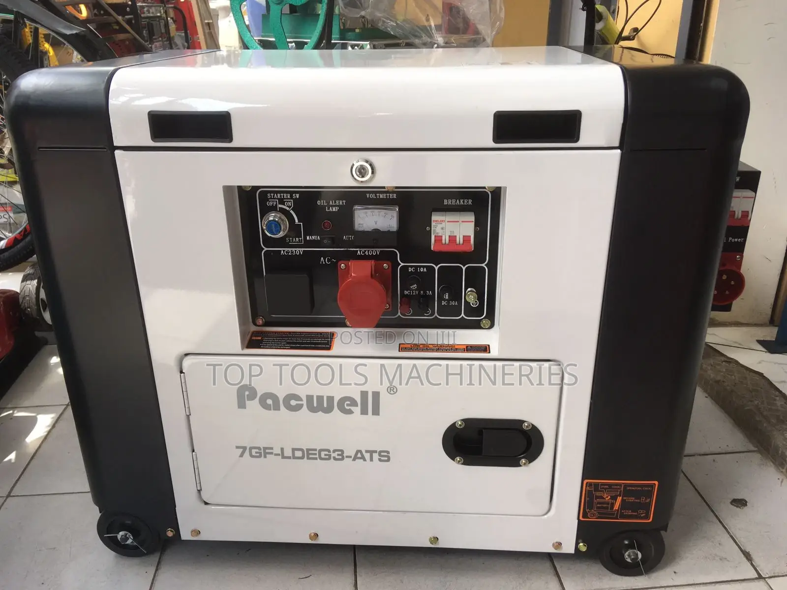 Pacwell 12kva 3phase DIESEL Silent Generator With Ats
