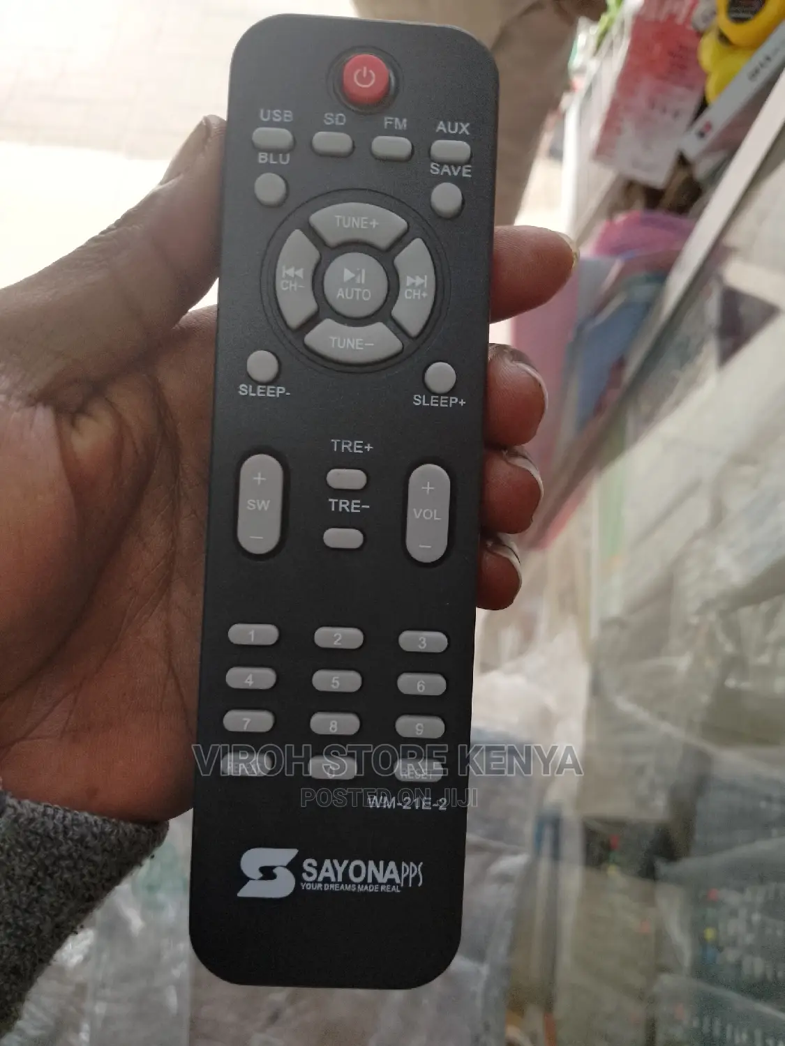 Von Woofer Remote for Replacement Available