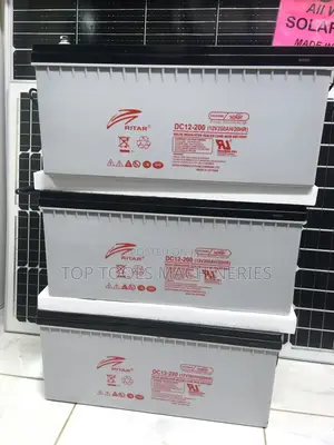 The Ritar DC 12-200 (12V 200ah/20hr) Solar Battery