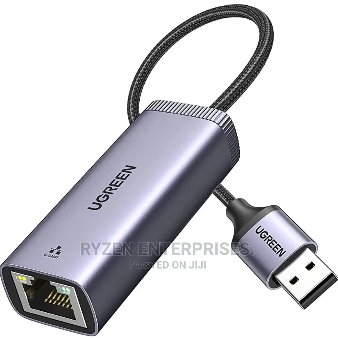 UGREEN USB-A 3.0 to RJ45 Gigabit Ethernet Adapter Aluminium