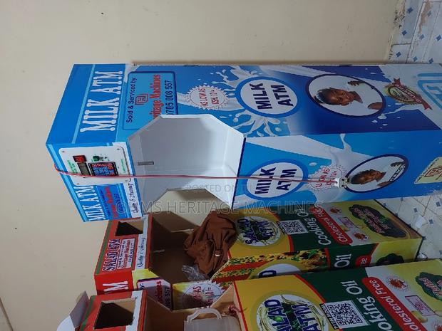 Salad and Milk Vending Machines - main view