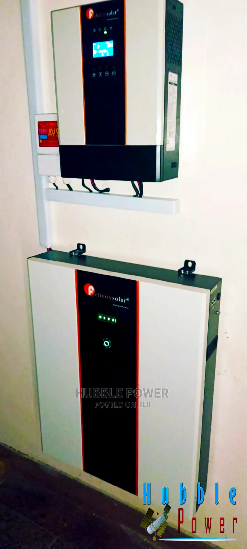 Medium Sized 5kva Hybrid Solar System 4.5kwp Power 10kwh Lit