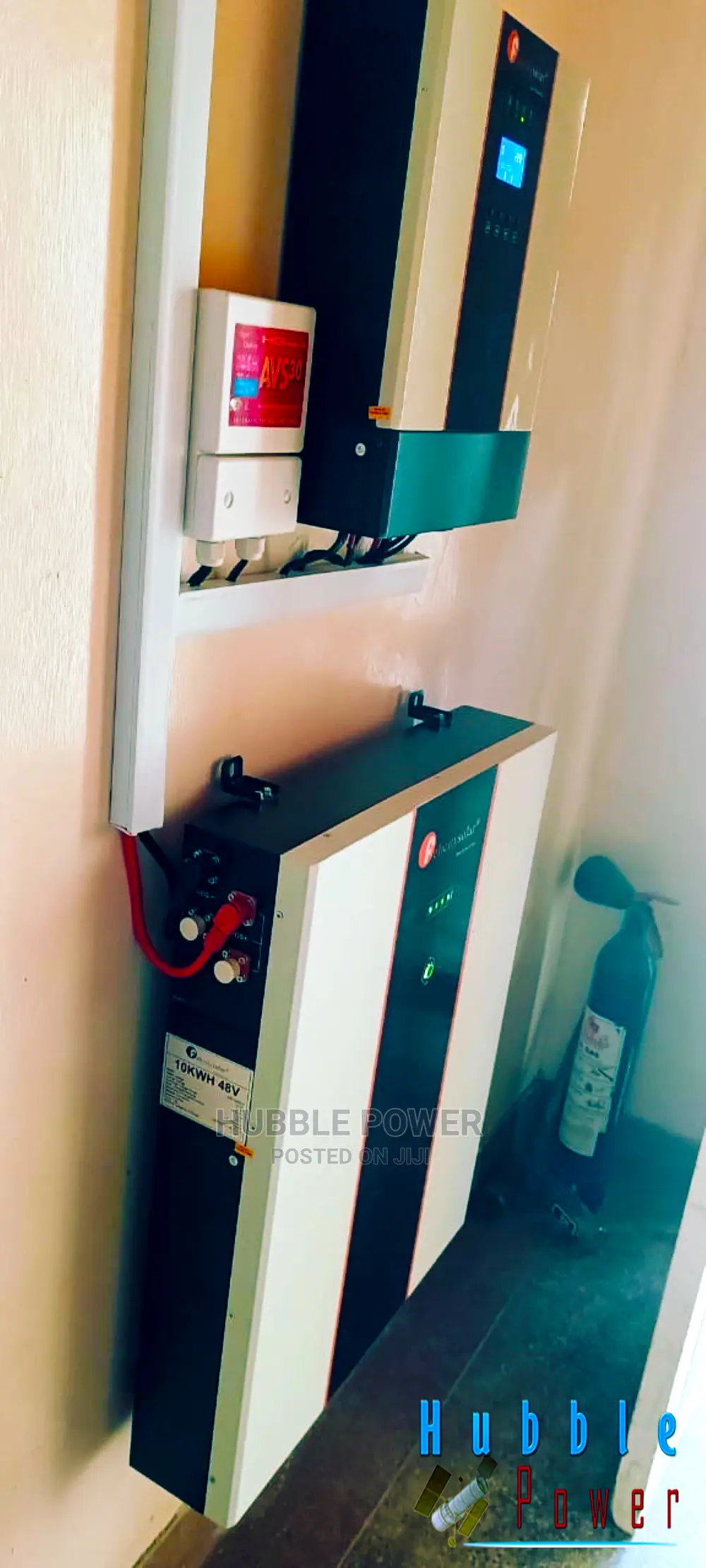 Medium Sized 5kva Hybrid Solar System 4.5kwp Power 10kwh Lit