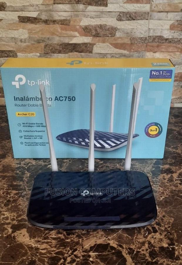 TP Link Archer C20 AC750 Wireless Dual Band Router