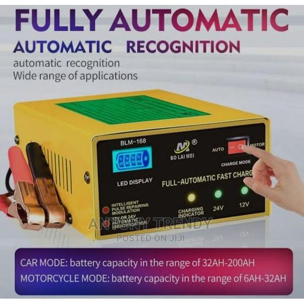 Full Automatic 12V 24V Car Battery Charger - thumbnail 5