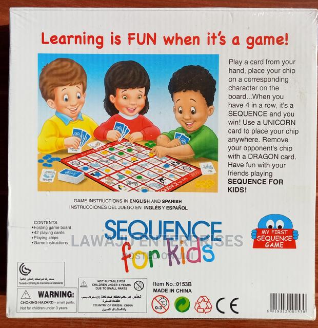 Sequence for Kids Game, Age 3-6, Players 2-4 - thumbnail 3