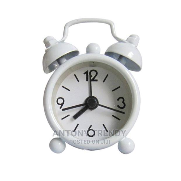 Mini Metal Alarm Clock Portable Home - thumbnail 2