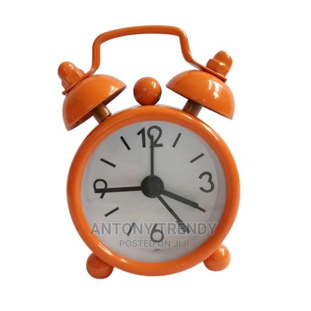 Double Bell Desk Table Digital Quartz Clock - thumbnail 2