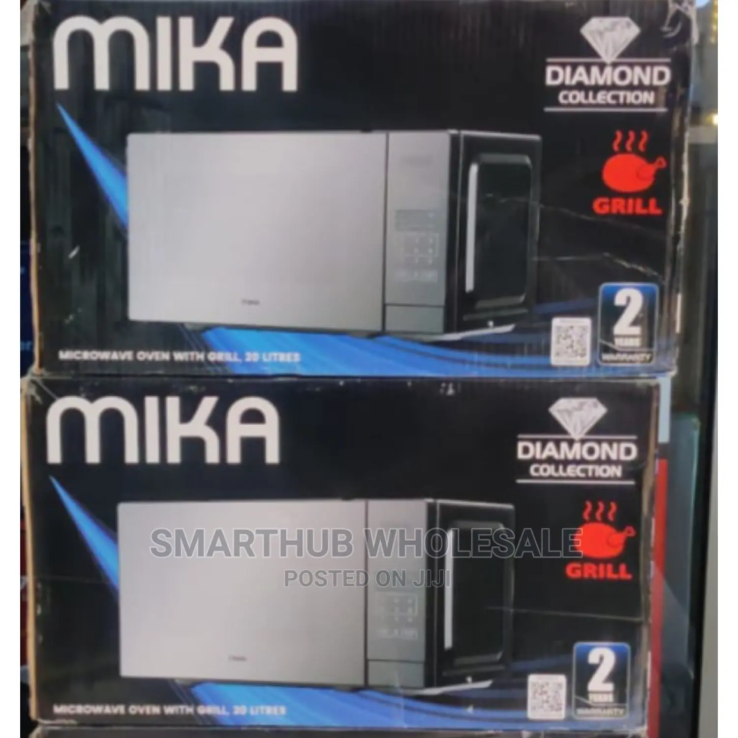 *Mika Digital Microwave With Grill 20litres 2years Warranty