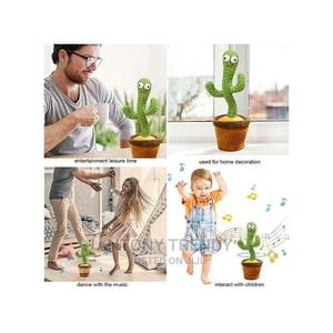 Dancing Cactus Toy Electronic Dancing Song Talking - thumbnail 2