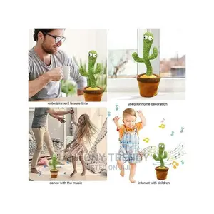 Dancing Cactus Toy Electronic Dancing Song Talking