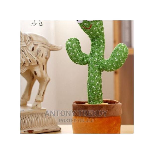 Dancing Cactus Toy Electronic Dancing Song Talking - thumbnail 3