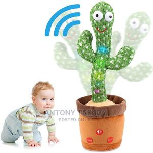 Dancing Cactus Toy Electronic Dancing - thumbnail 2