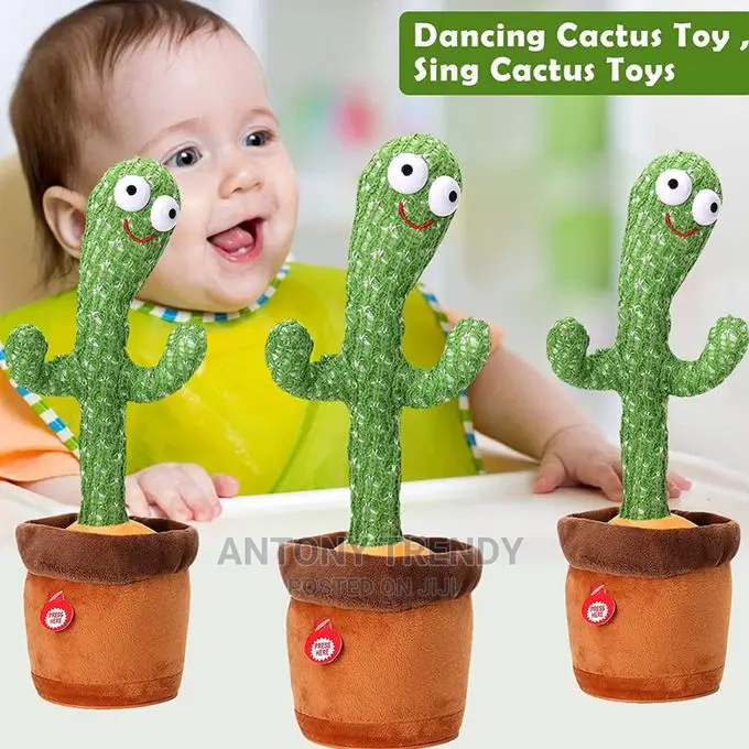 Dancing Cactus Toy Electronic Dancing Song