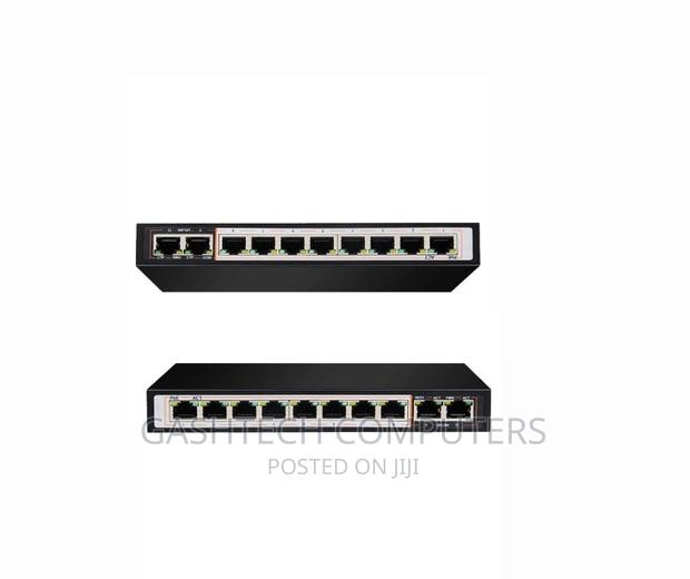 D-Link 8GE Poe+ 2GE Uplink 250m Poe Switch
