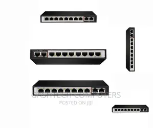 D-Link 8GE Poe+ 2GE Uplink 250m Poe Switch DGS-F1010P