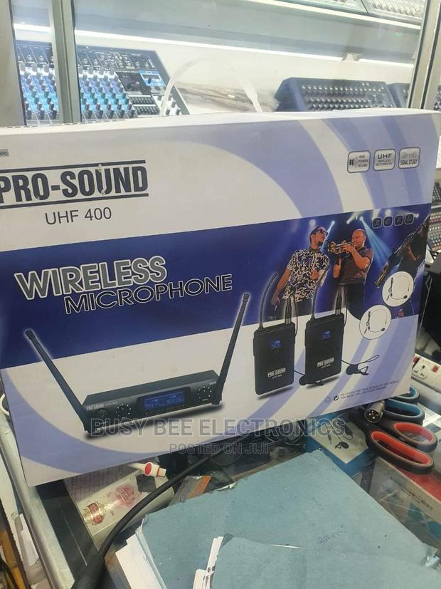 Uhf 400 Lapel Wireless Microphone - main view