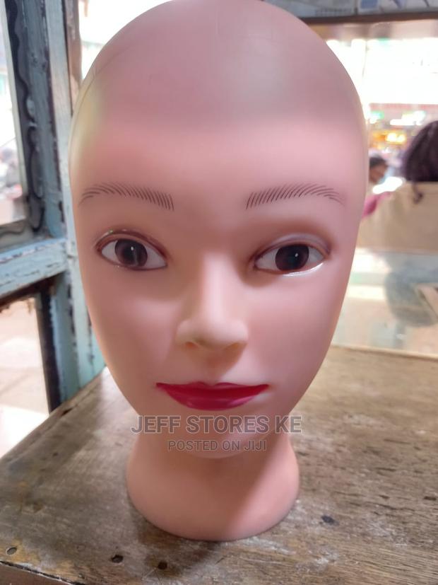 Bald Wig Dummy Head - main view