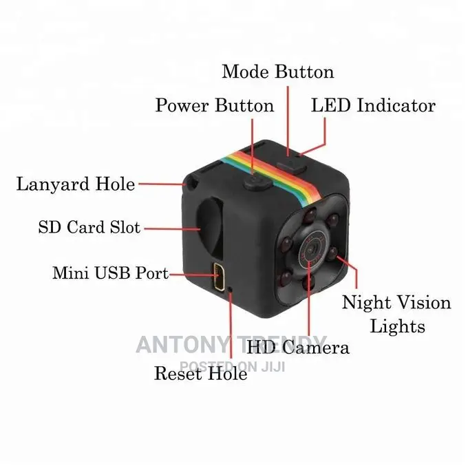 Mini Sq11 HD 1080P Car Home DVR Dv CCTV