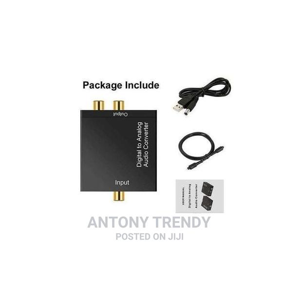 Convert Digital to Analog Audio Converter