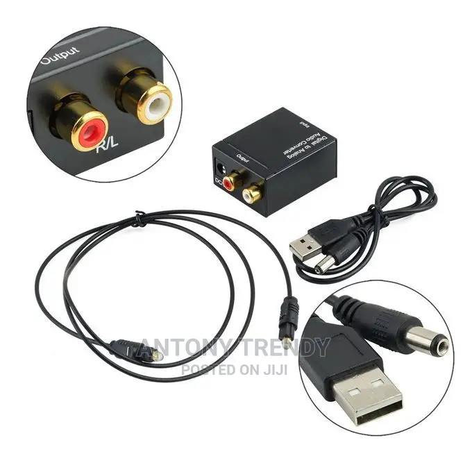 Digital to Analog. Analog L/R Audio Signals