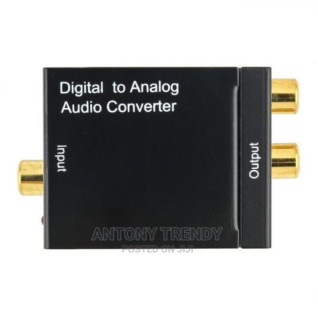 Digital to Analog Audio Converter With Volume Adjustment
