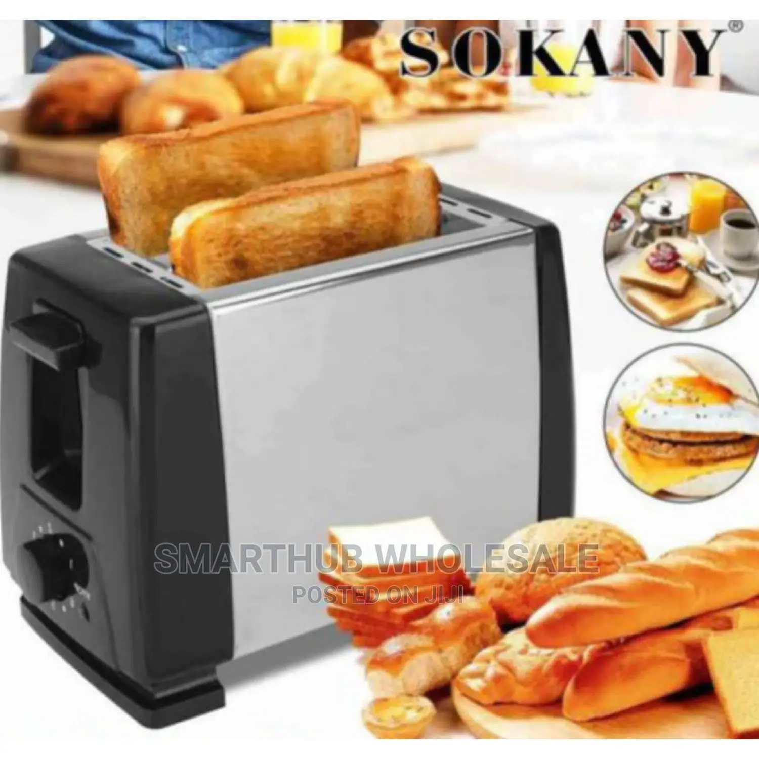 Pop Up Bread Toaster 