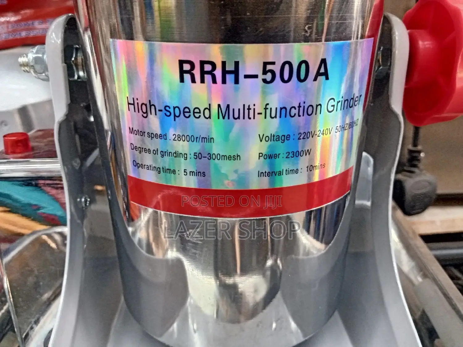 High Speed Multi -Function Grinder