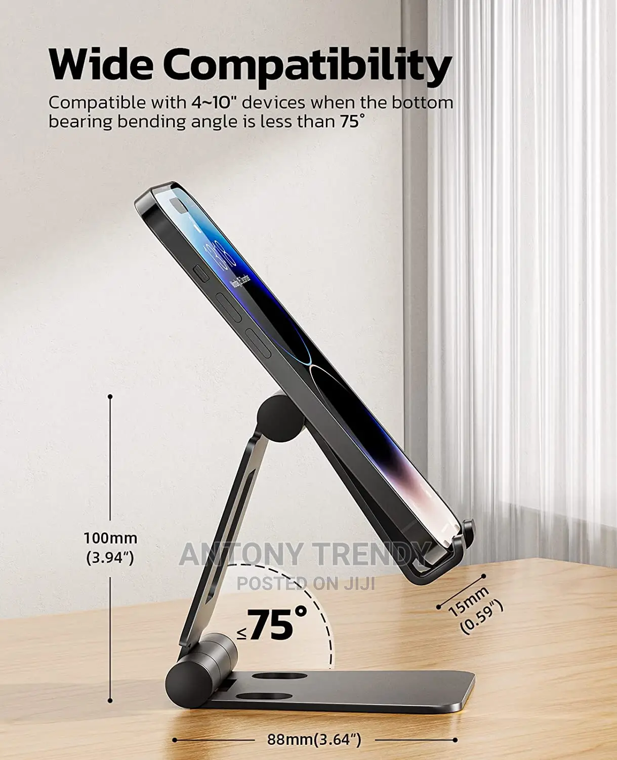 Adjustable Cell Phone Stand