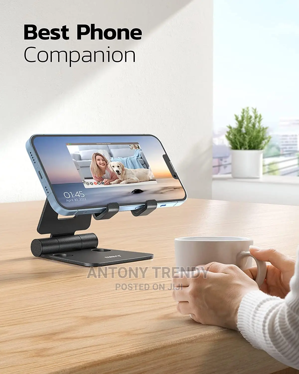 Cell Phone Stand, C2 Aluminum Desktop Phone Holder