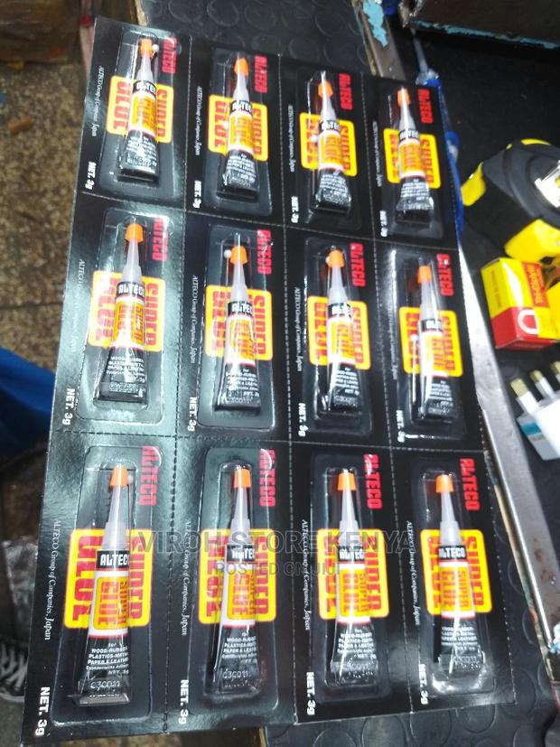 Alteco Liquid Superglue Good Quality Blue 12pcs