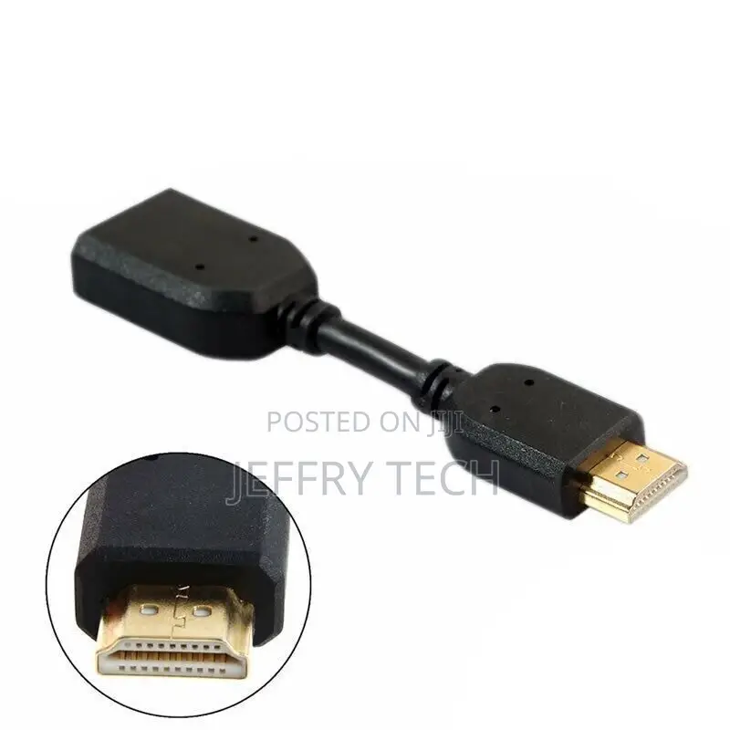 HDMI Extension Cable Adjustable Male to Female Lead Adapter
