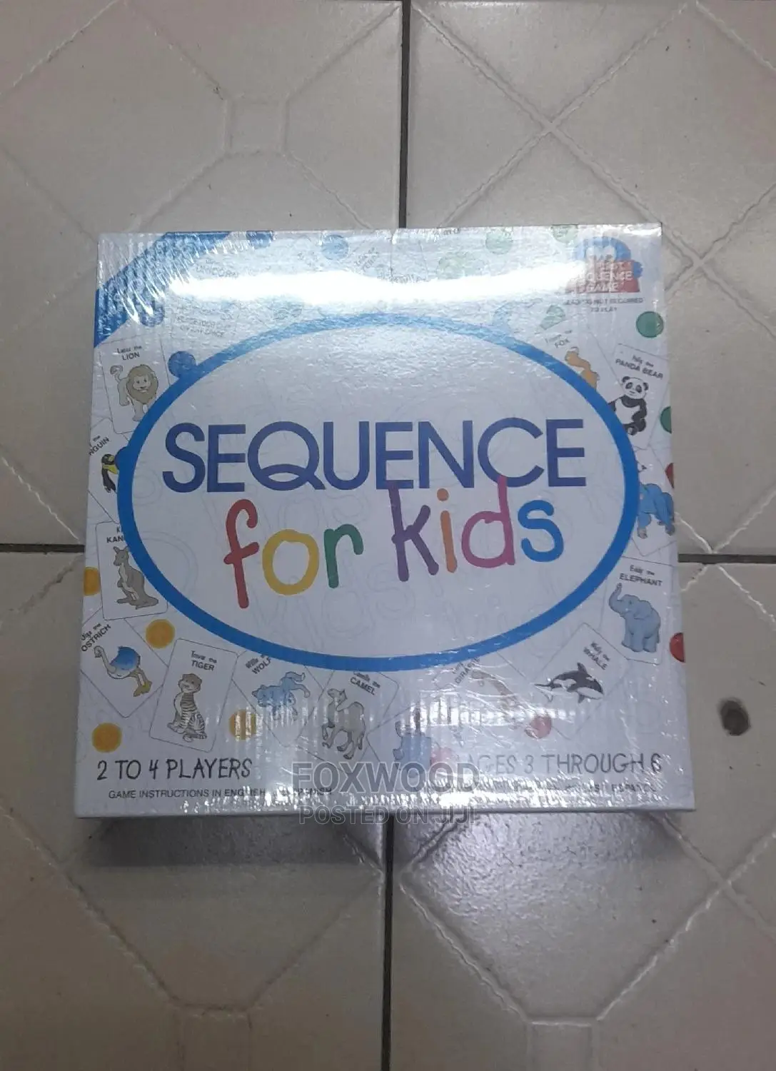 Sequence for Kids(2-4 Players)
