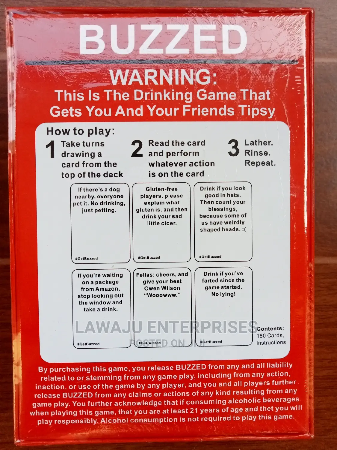Buzzed Game Expansion Pack #1