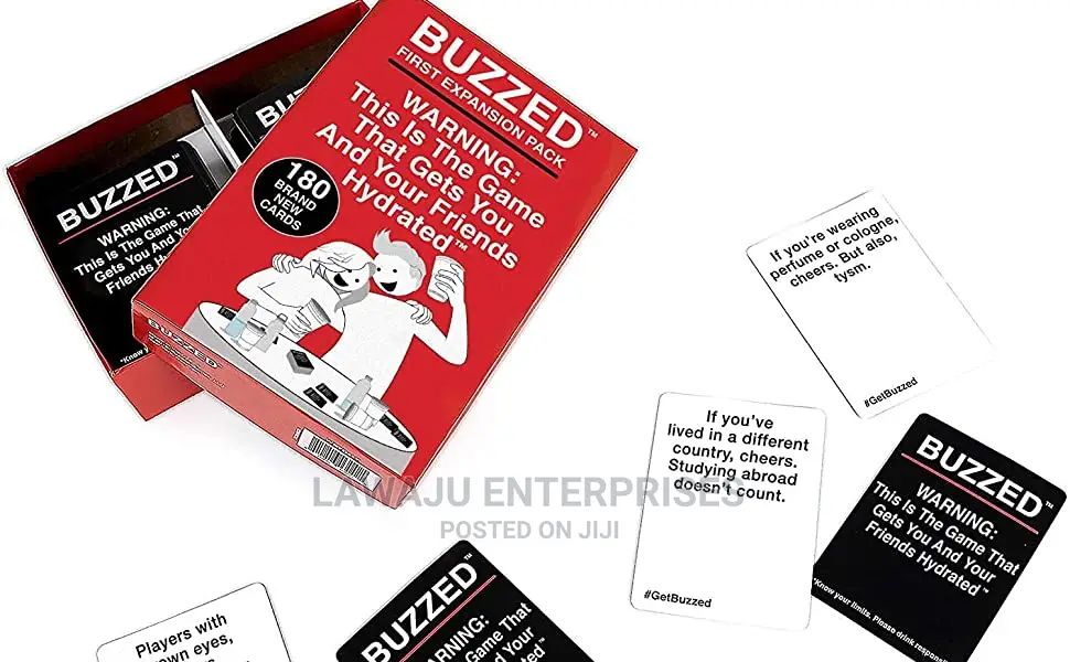 Buzzed Buzzed Buzzed Drinking Game - (Extension Pack One)