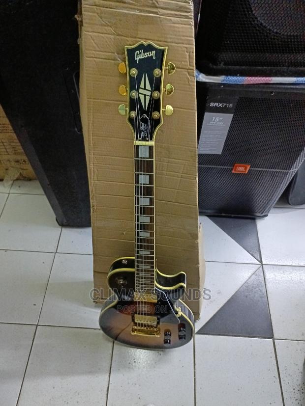 Electric Gibsony Guitar Sunburst √ - main view