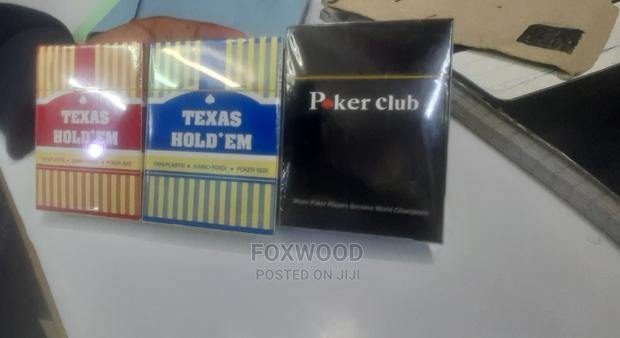 Texas Hold'em Plastic Playing Cards Poker Cards Board Games - thumbnail 3