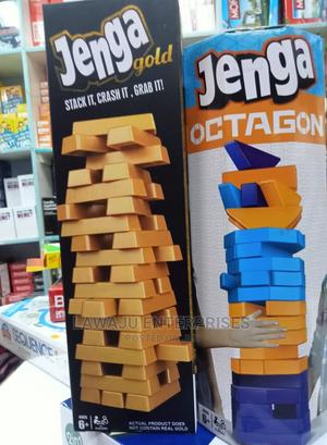 Jenga Gold Game Jenga Octagone Game - thumbnail 2
